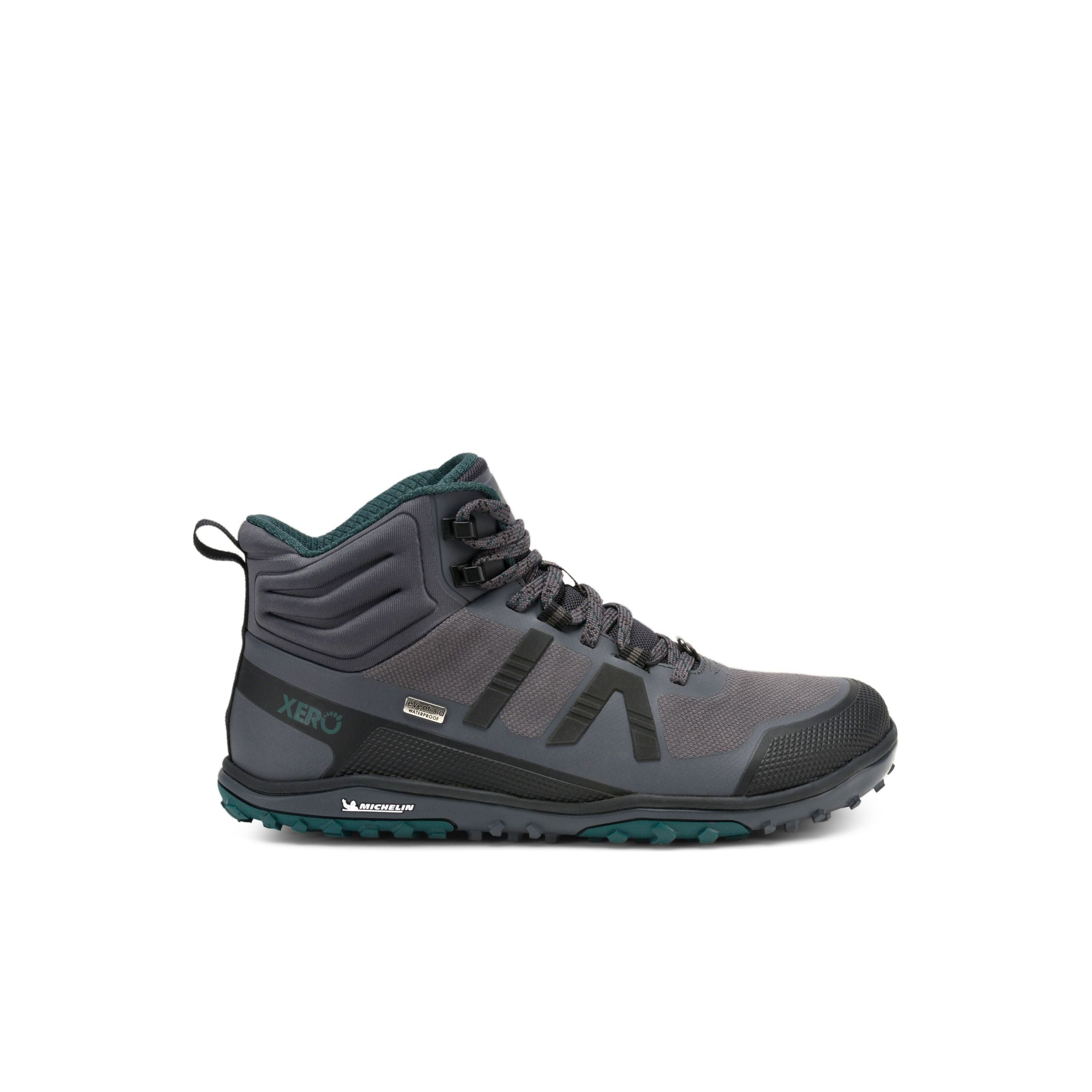 Xero Shoes Scrambler Mid II WP Women – Asphalt/Sea Moss