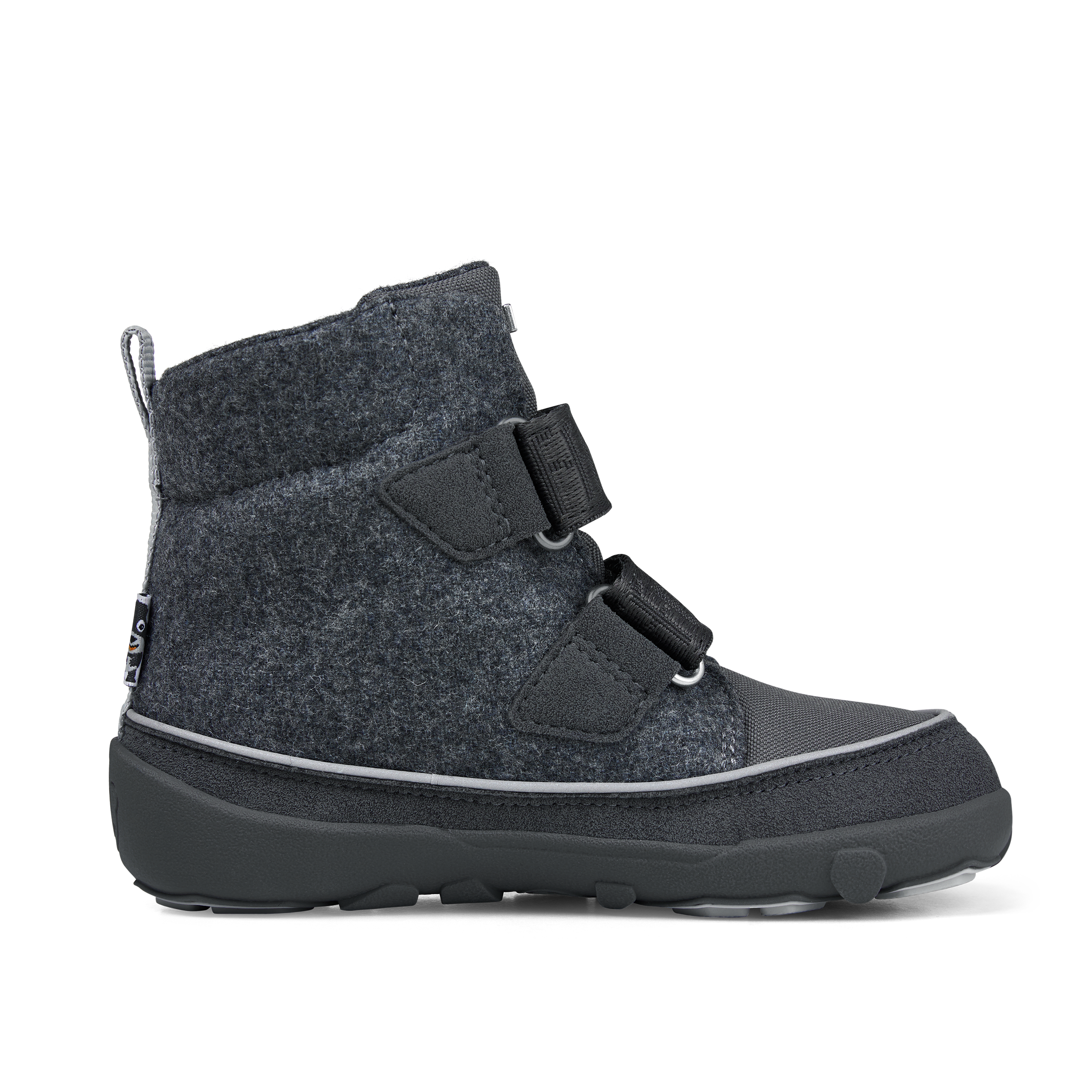 Affenzahn Winter Boot Wool Comfy barfods vinterstøvler til børn i farven dog, inderside