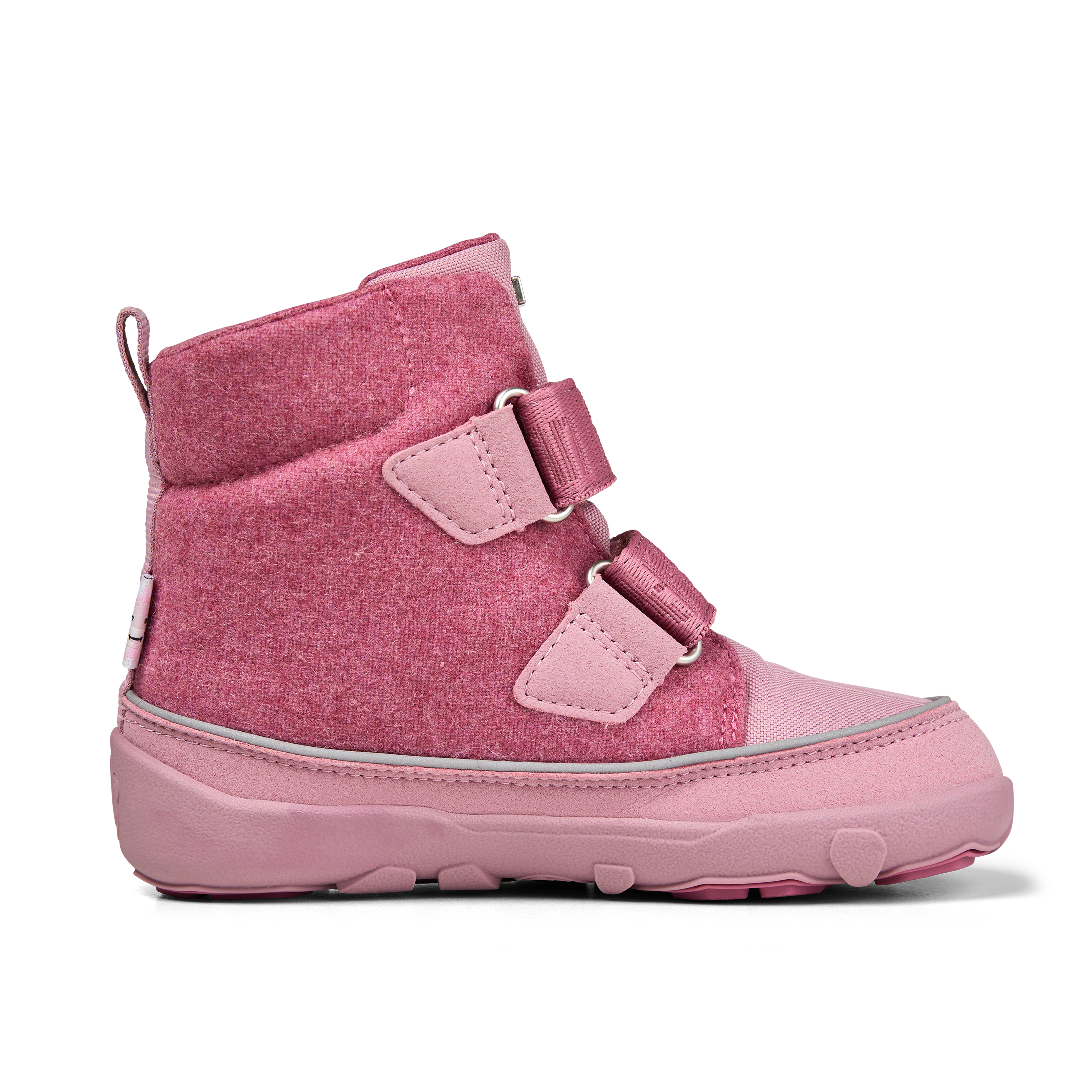 Affenzahn Winter Boot Wool Comfy barfods vinterstøvler til børn i farven unicorn, inderside