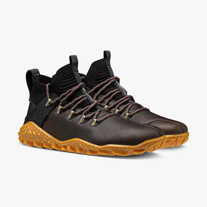 Vivobarefoot Magna Forest ESC Mens barfods outdoor high sneakers til mænd i farven bracken, par