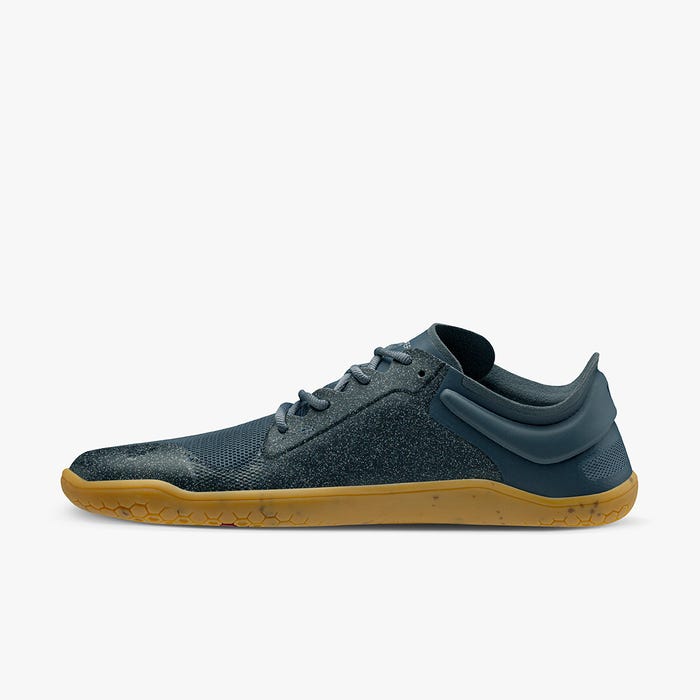 Vivobarefoot Primus Lite III Recycled Womens barfods træningssko til kvinder i farven deep sea blue, inderside