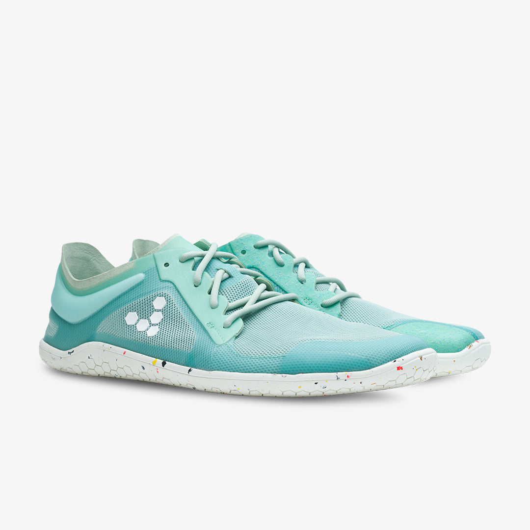 Vivobarefoot Primus Lite III Recycled Womens barfods træningssko til kvinder i farven harbour grey, par