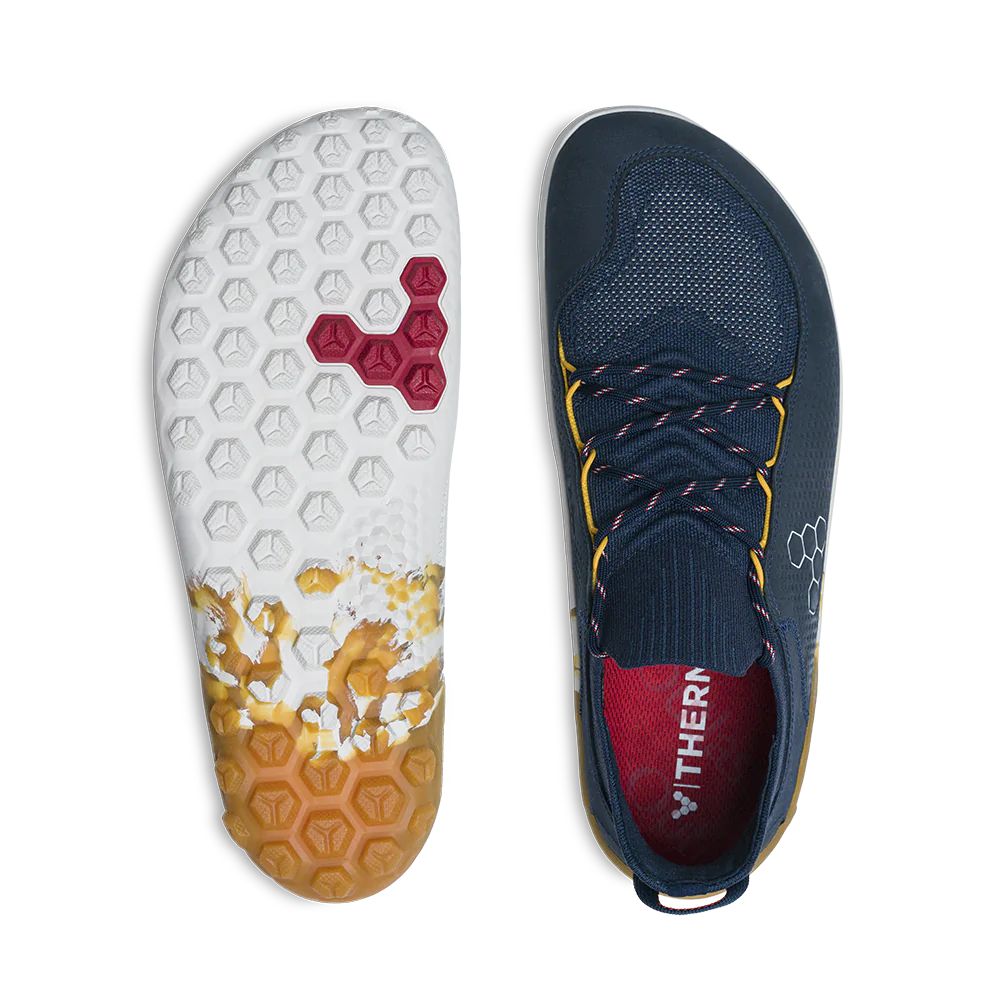 Vivobarefoot Tracker Decon Low FG2 Womens barfods outdoorsko til kvinder i farven insignia blue, top