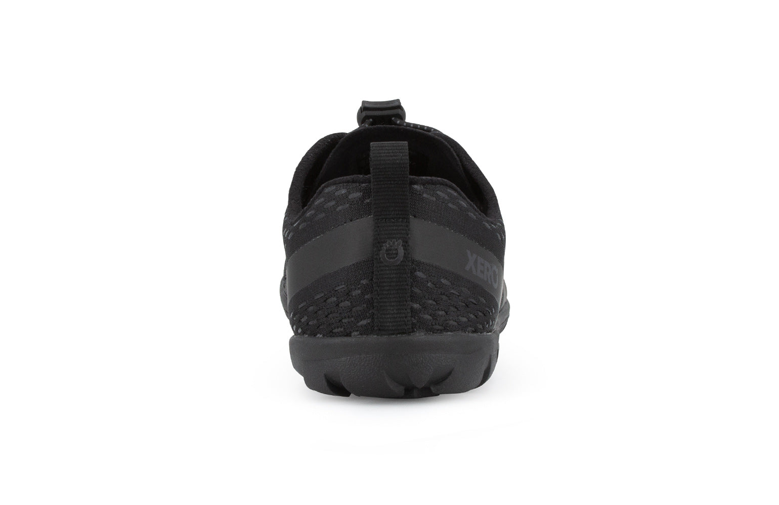 Xero Shoes Aqua X Sport barfods vand træningssko til mænd i farven black, bagfra