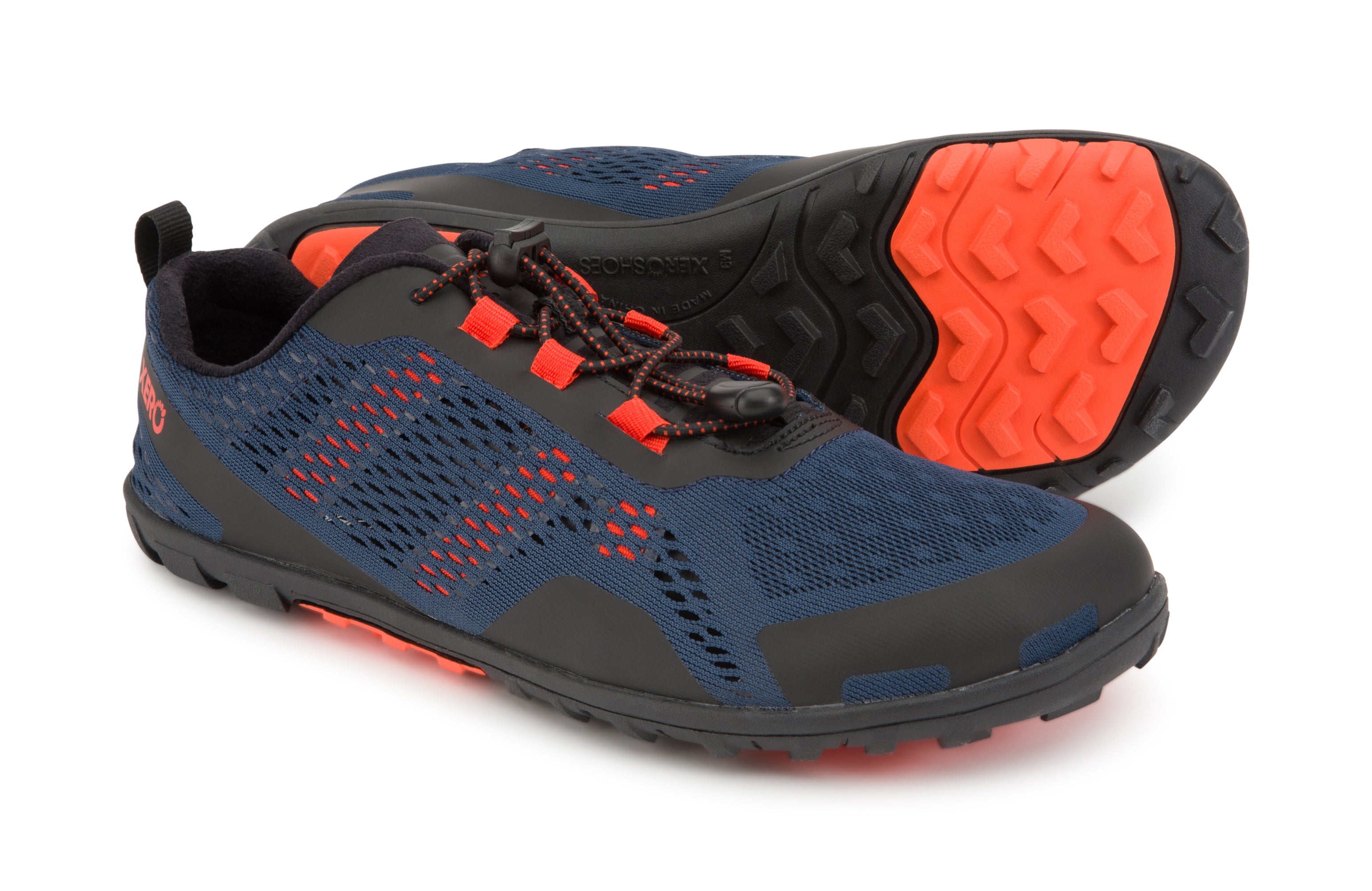 Xero Shoes Aqua X Sport barfods vand træningssko til mænd i farven moonlit blue, par