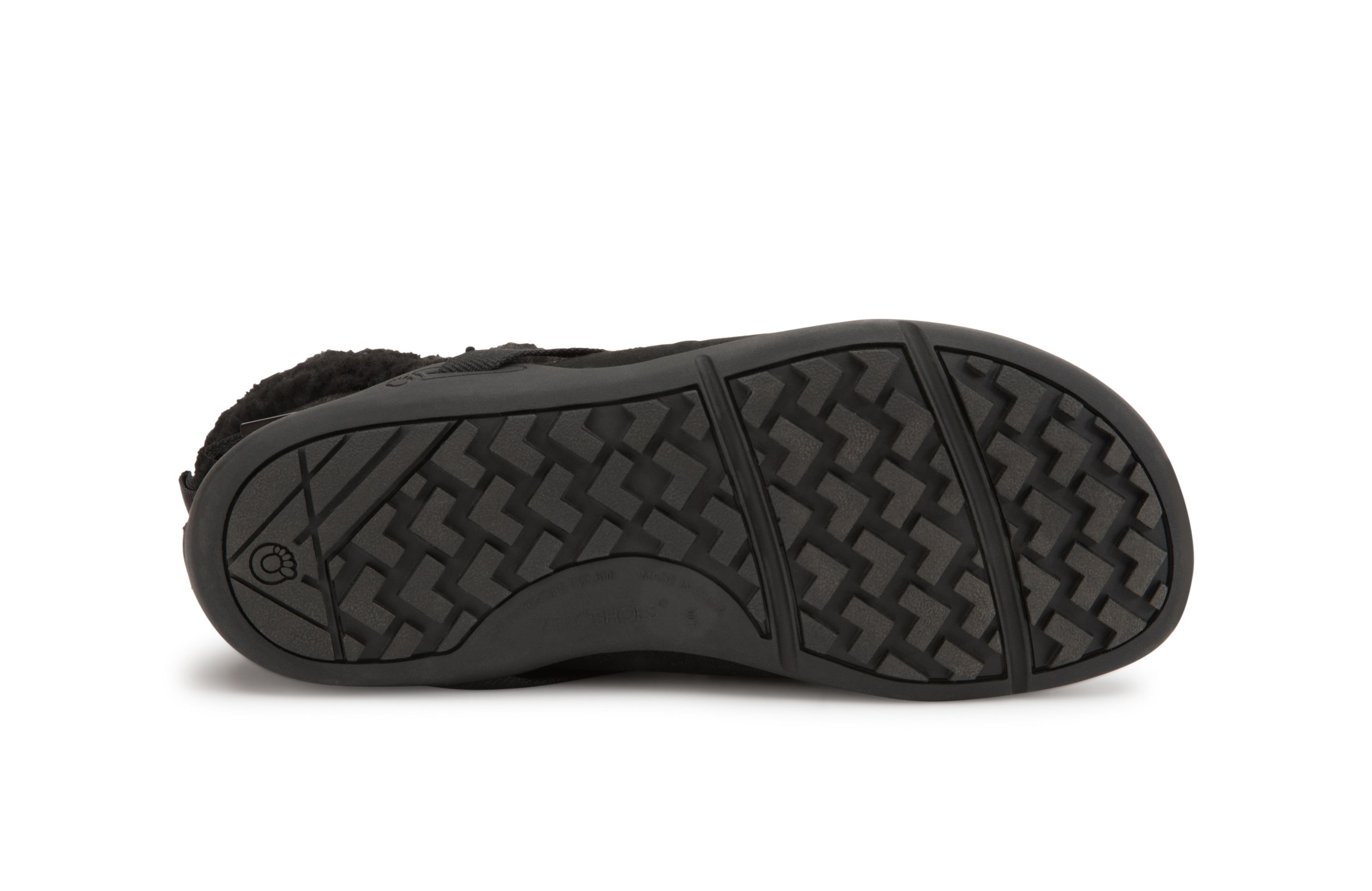 Xero Shoes Ashland barfods kanvas støvler til kvinder i farven black, saal