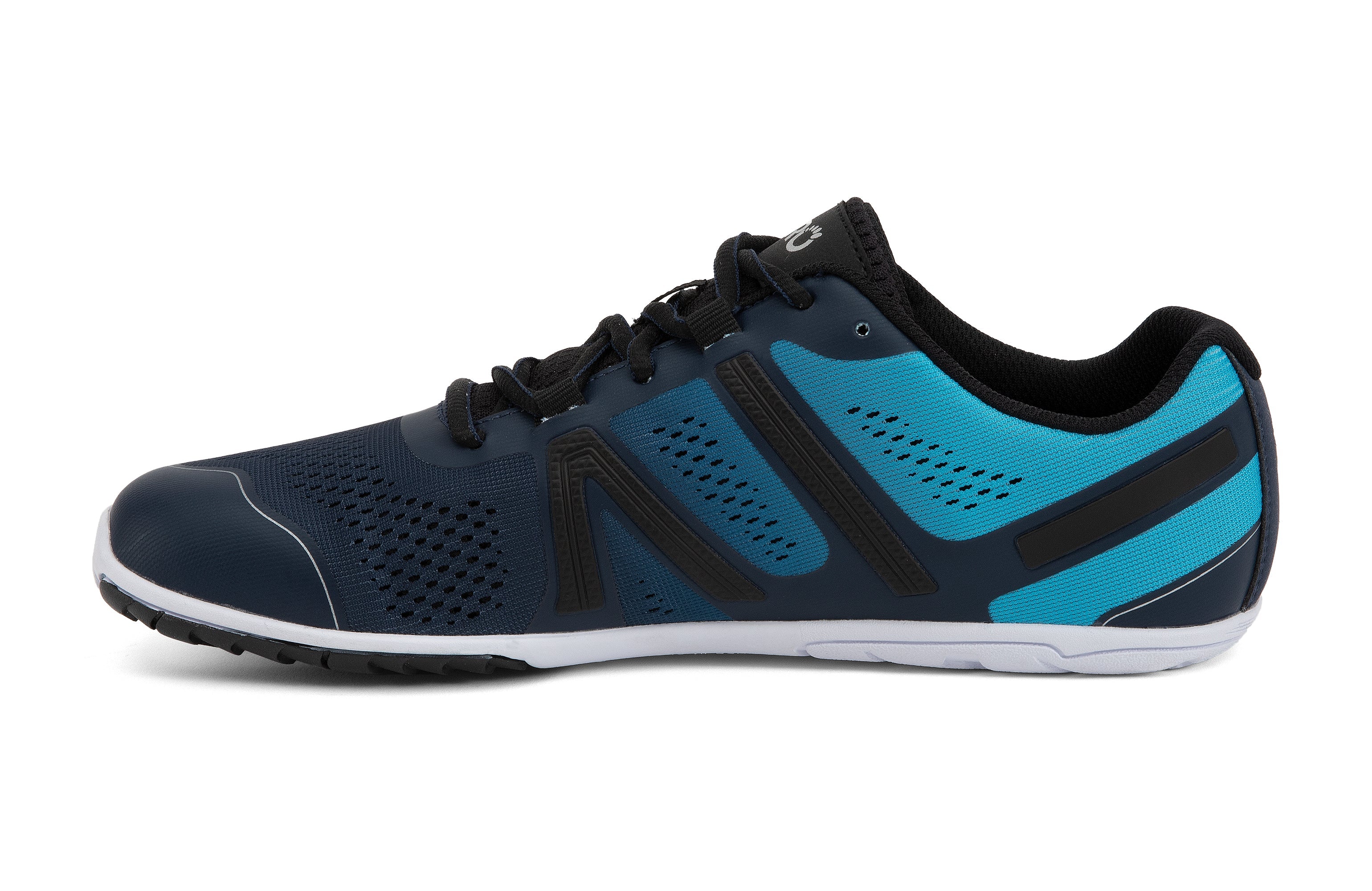 Xero Shoes HFS Mens barfods træningssko til mænd i farven navy/scuba blue, inderside
