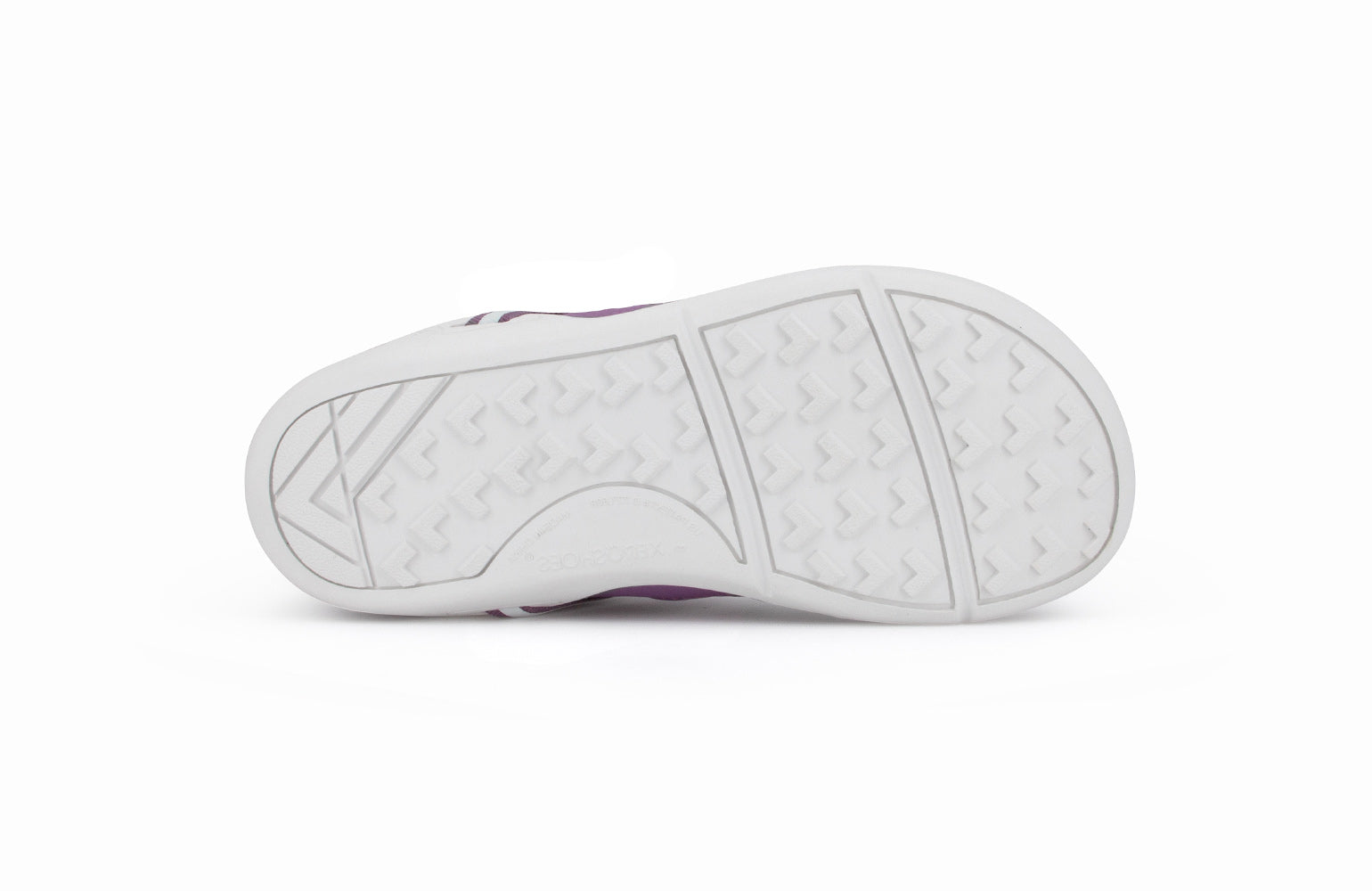 Xero Shoes Prio Kids barfods træningssko/sneakers til børn i farven violet, saal
